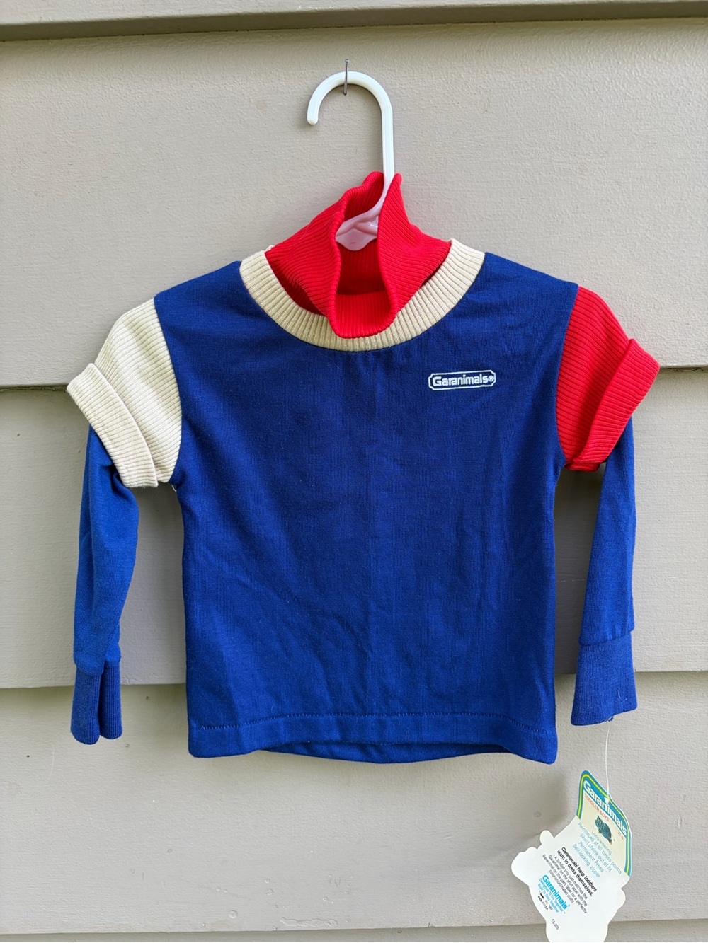 Garanimals Vintage Boys Knit Cotton Turtleneck Sweater 2T